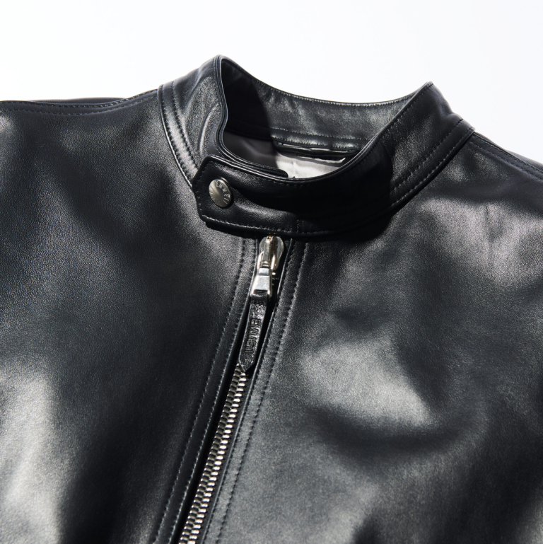 BIKER JACKET IN LAMBSKIN NAPPA, CALFSKIN, GOATSKIN SUEDE or CALFSKIN SUEDE